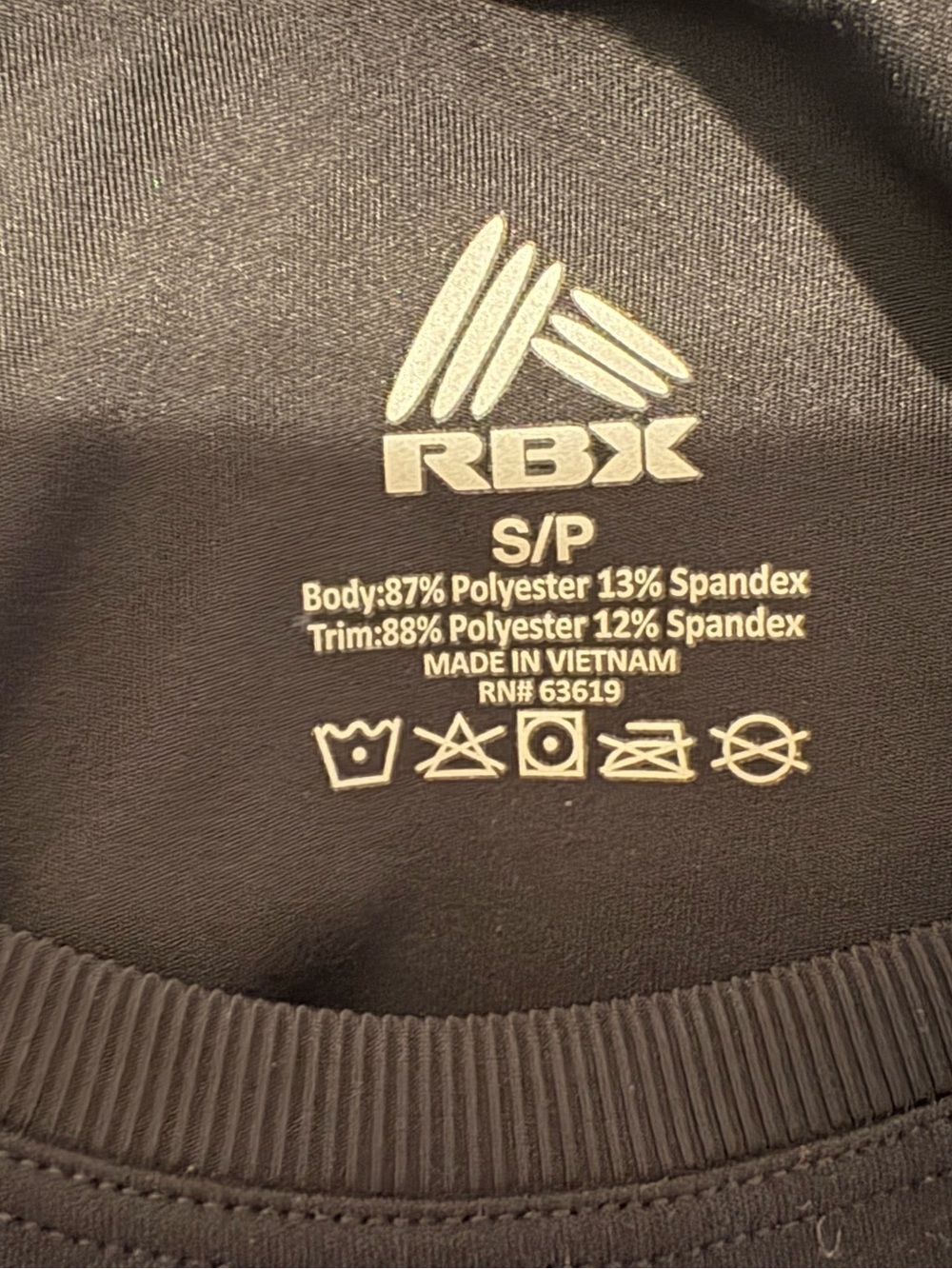 RBX Black Athletic Tank Top Women’s Small - Picture 5 of 5